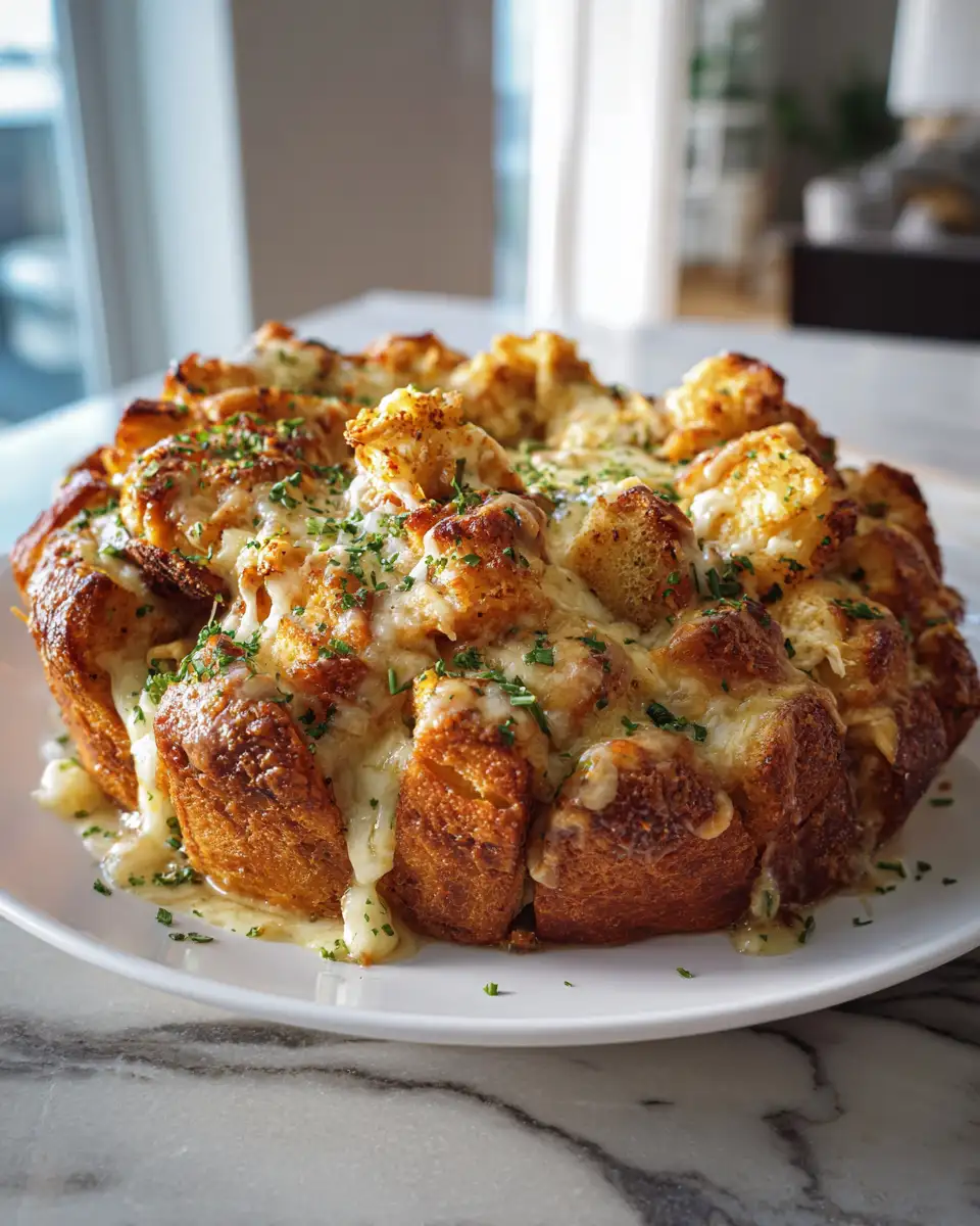 Unleash the Flavor: Irresistible Chicken Alfredo Monkey Bread Magic - Featured Image