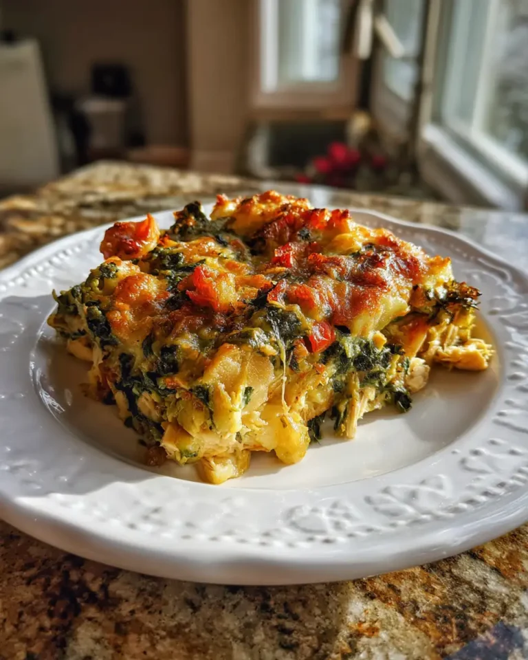 Irresistible Comfort: The Ultimate Chicken and Spinach Casserole Recipe - Featured Image