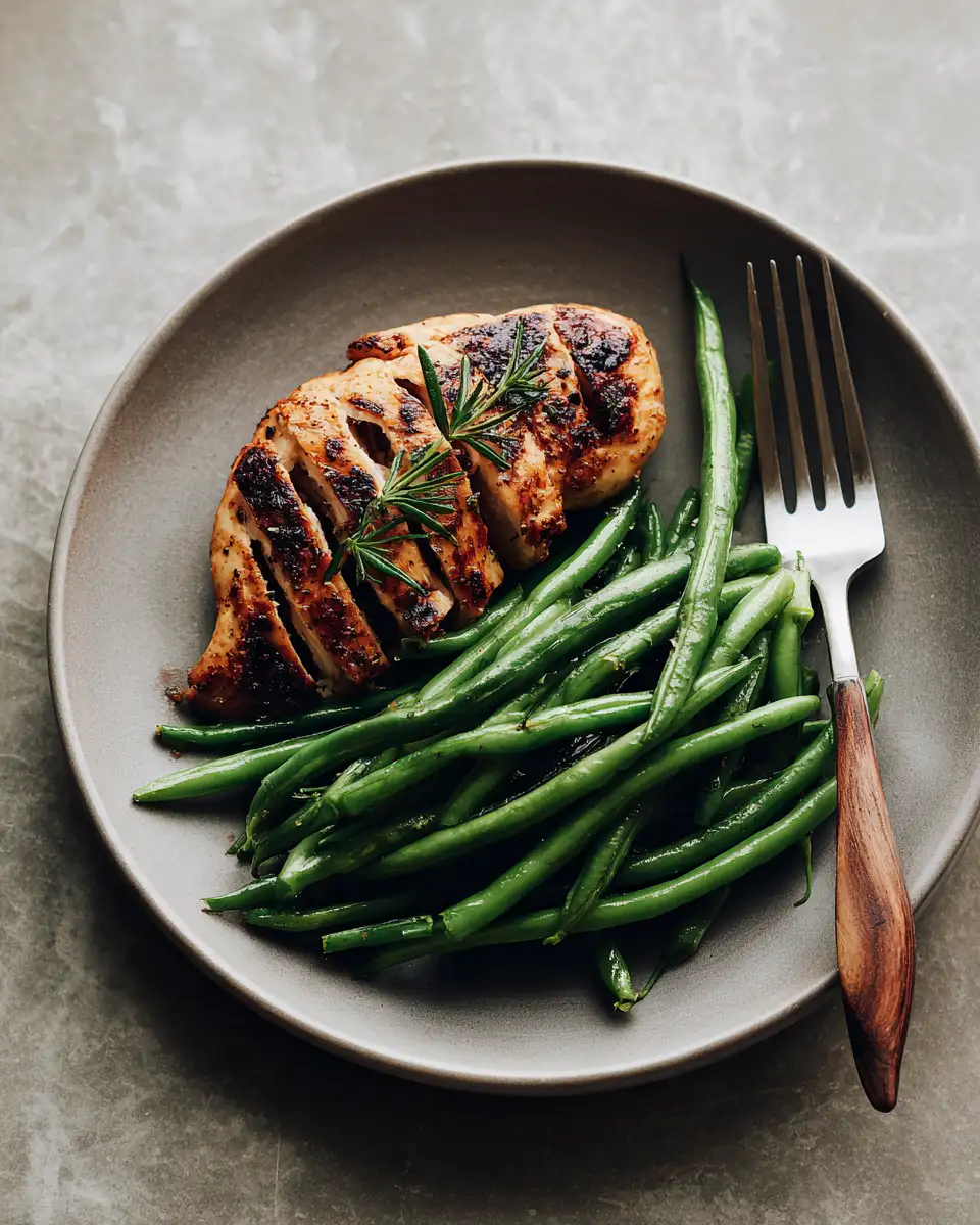 Savor the Simplicity: Chicken Breast and Green Beans Delight - Featured Image