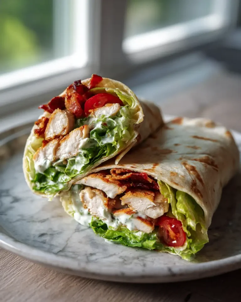 Savor the Flavor: Discover the Ultimate Chicken Caesar Wrap Recipe - Featured Image