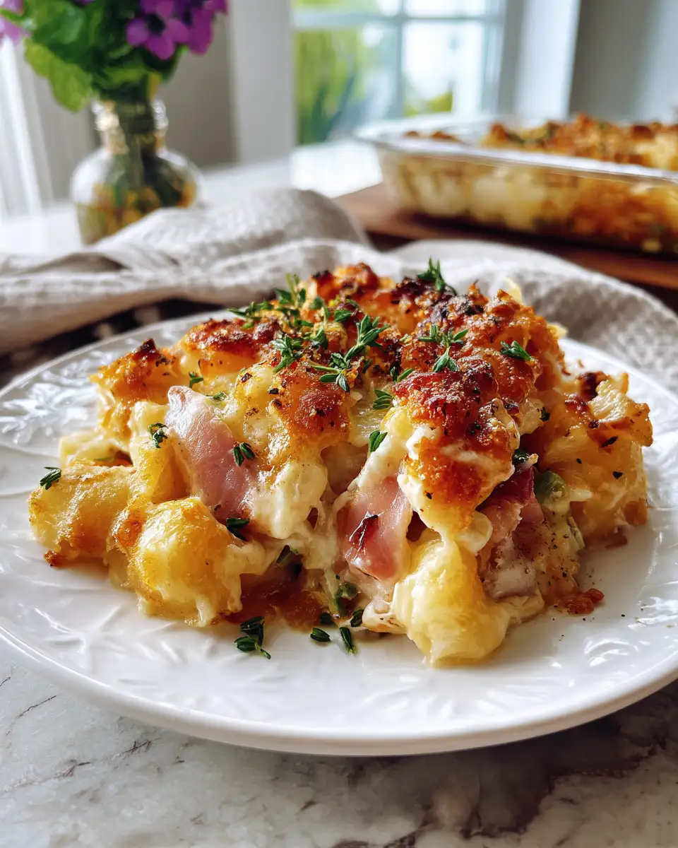 Ultimate Comfort: Chicken Cordon Bleu Casserole Delight - Featured Image