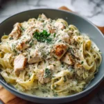 Creamy Dreamy Chicken Fettuccine Alfredo That Will Steal Your Heart - Featured Image