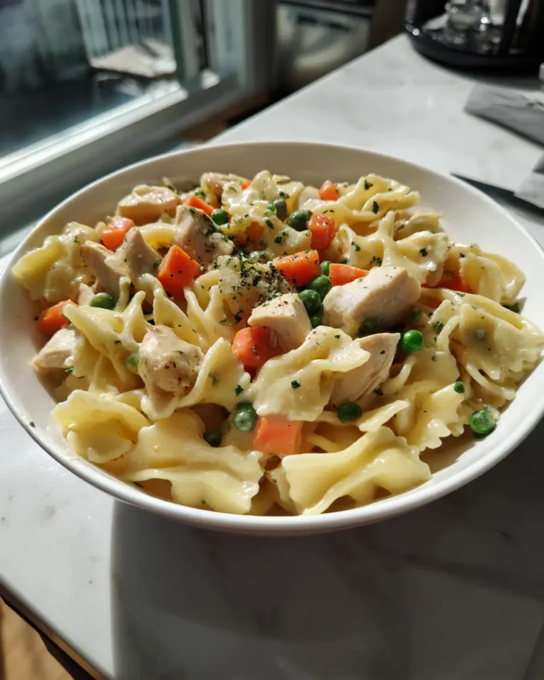 Comfort in a Bowl: Discover the Magic of Chicken Pot Pie Pasta - Featured Image