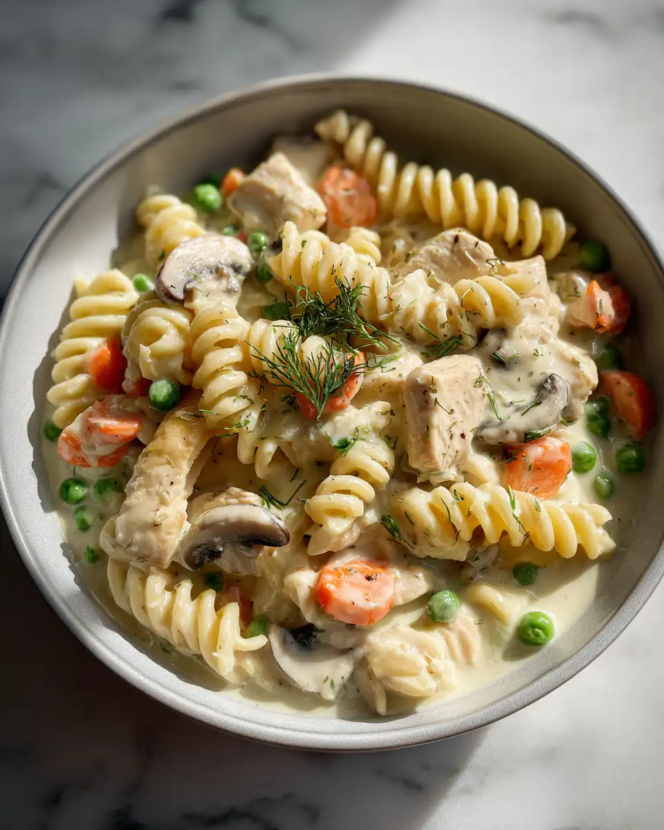 Comfort in a Bowl: Discover the Ultimate Chicken Pot Pie Pasta - Featured Image