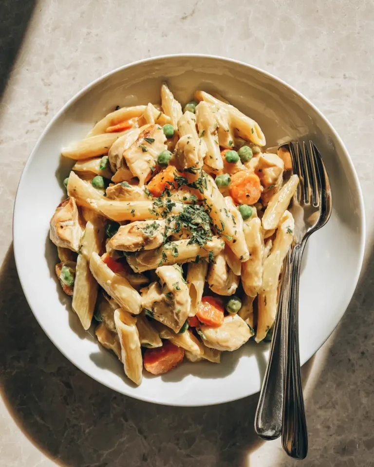 Cozy Comfort: Discover the Ultimate Chicken Pot Pie Pasta Fusion - Featured Image