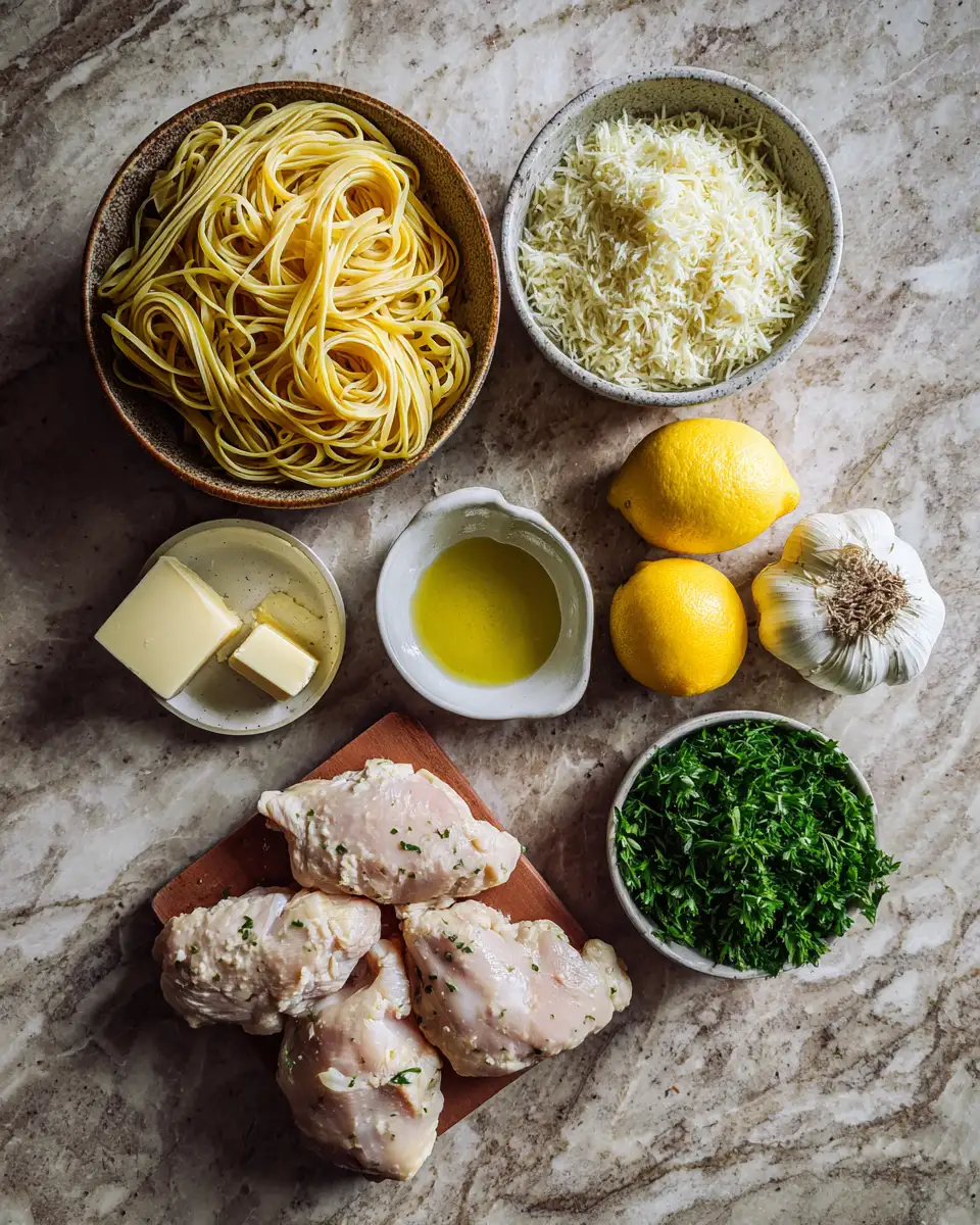 Ingredients for Savor the Comfort: Chicken with Buttered Noodles Delight