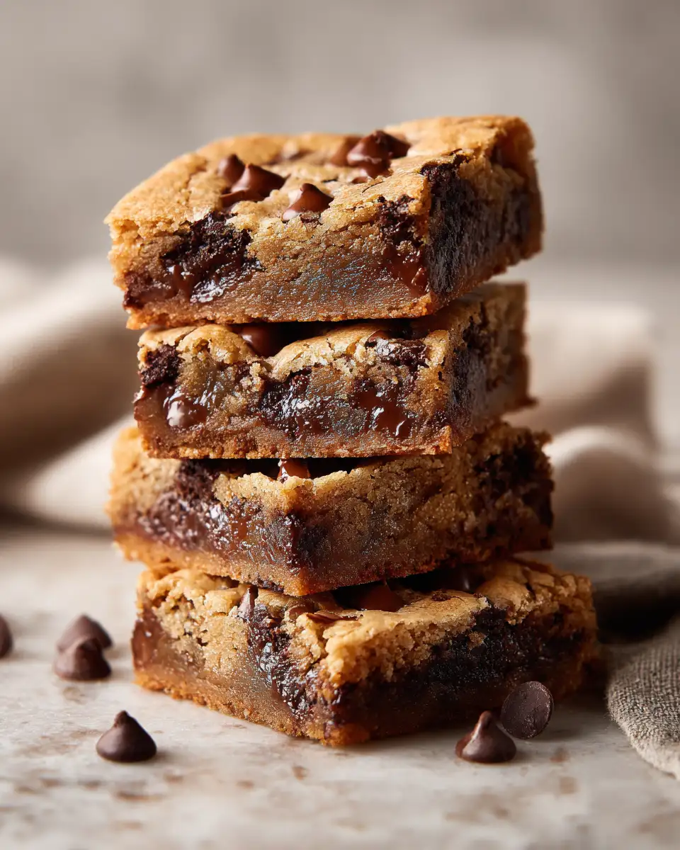 Ultimate Indulgence: Gooey Chocolate Chip Cookie Bars - Featured Image