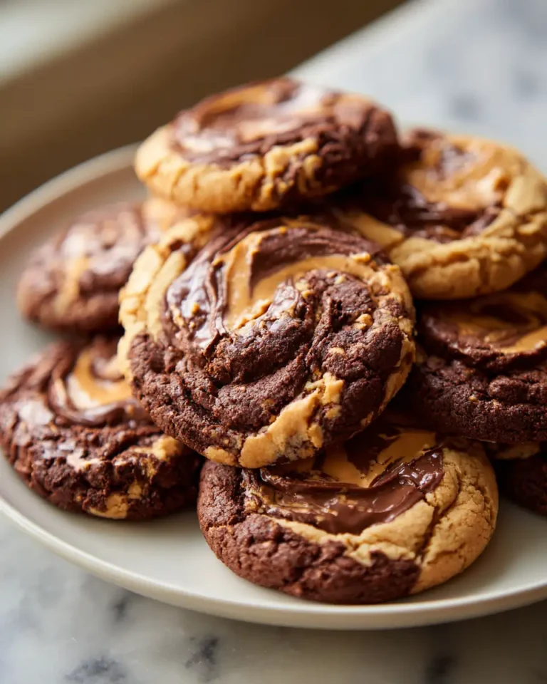 Irresistibly Decadent Chocolate Peanut Butter Swirl Cookies: A Match Made in Dessert Heaven - Featured Image