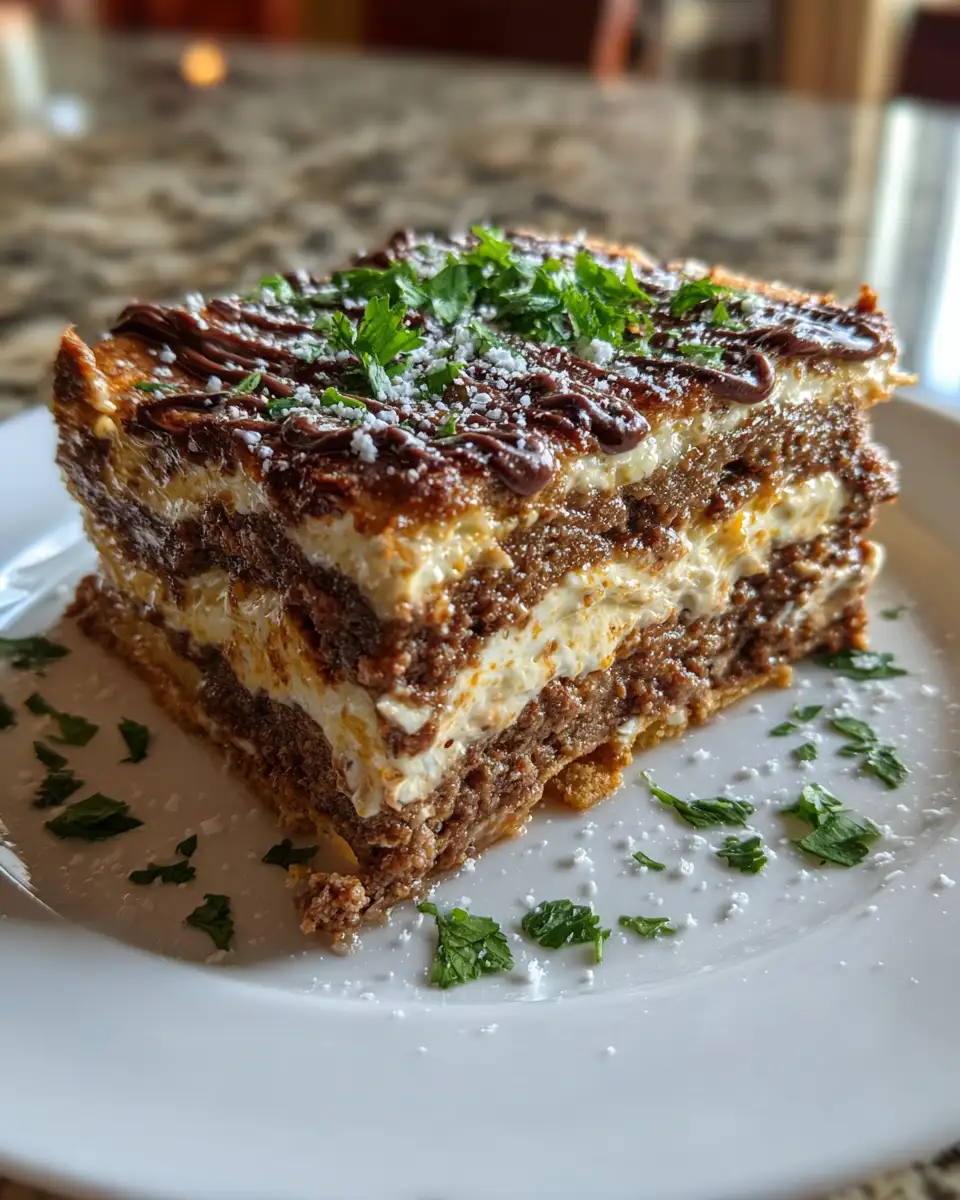 Final dish - Layered Joy: Indulge in Christmas Cookie Lasagna Magic