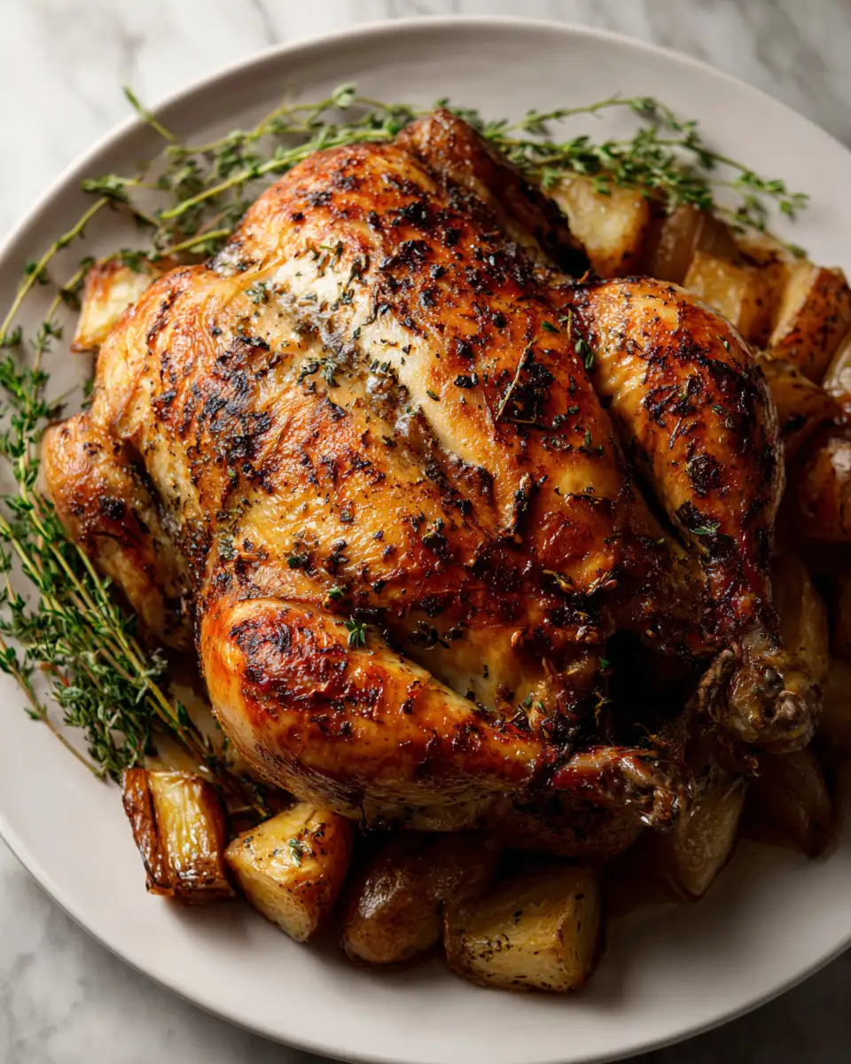 Fall in Love with Flavor: Cider Brined Roast Chicken Perfection - Featured Image
