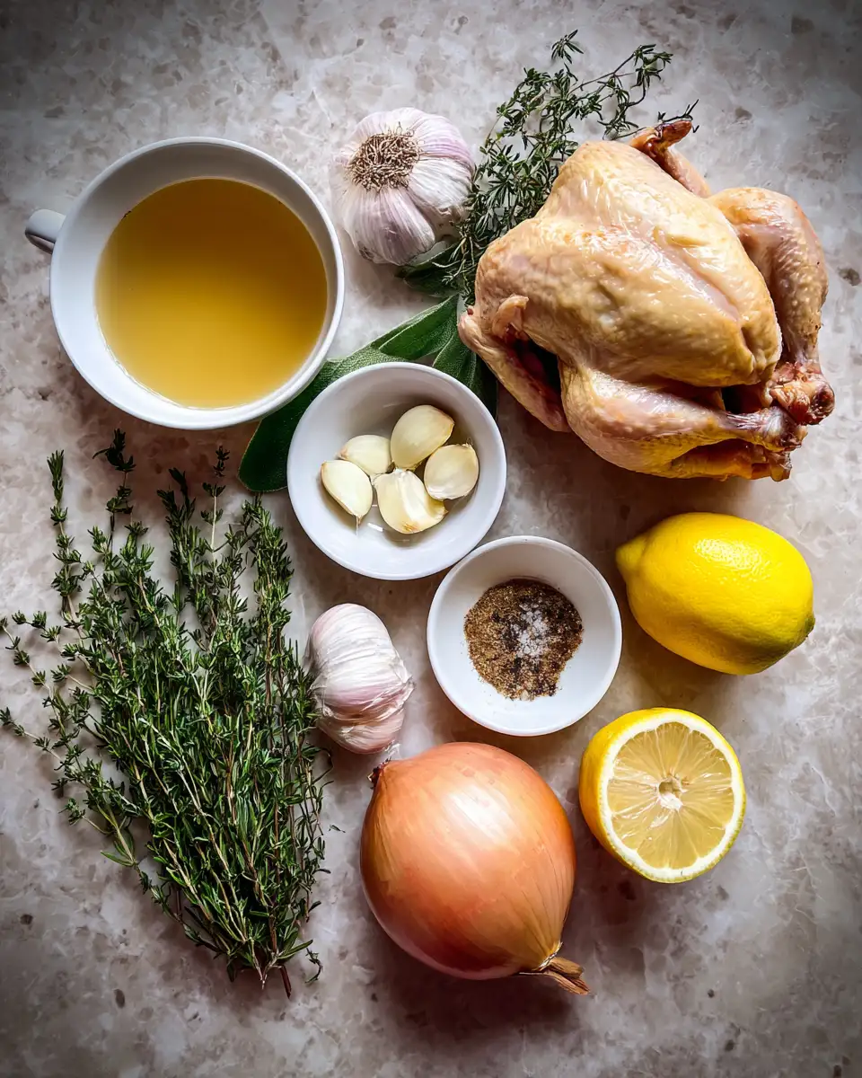 Crisp and Juicy: Discover the Magic of Cider Brined Roast Chicken 4 Ingredients for Crisp and Juicy: Discover the Magic of Cider Brined Roast Chicken