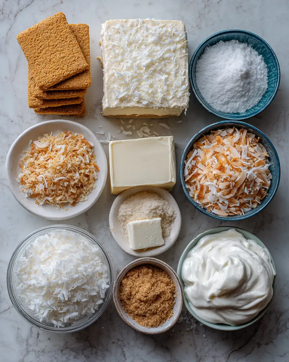 Ingredients for Indulge in Paradise with Coconut Cream Lush Delight