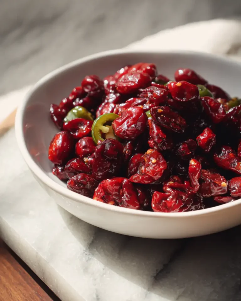 Spice Up Your Holiday Table with Cranberry Jalapeño Cowboy Candy - Featured Image
