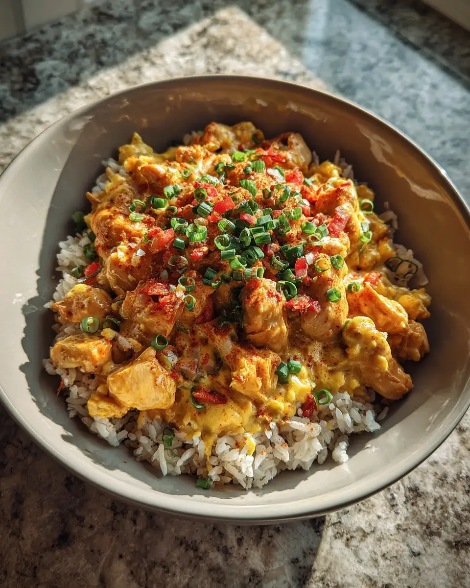 Spice Up Your Dinner with Creamy Cajun Chicken Rice - Featured Image