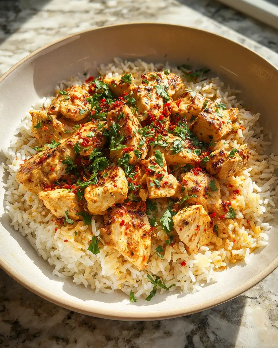 Spice Up Your Dinner with Creamy Cajun Chicken Rice 6 Final dish - Spice Up Your Dinner with Creamy Cajun Chicken Rice