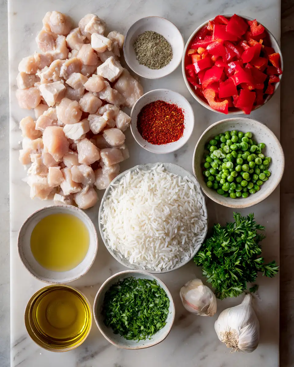 Spice Up Your Dinner with Creamy Cajun Chicken Rice 4 Ingredients for Spice Up Your Dinner with Creamy Cajun Chicken Rice