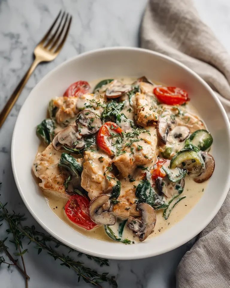 Savor the Comfort: Creamy Chicken and Veggies Delight - Featured Image