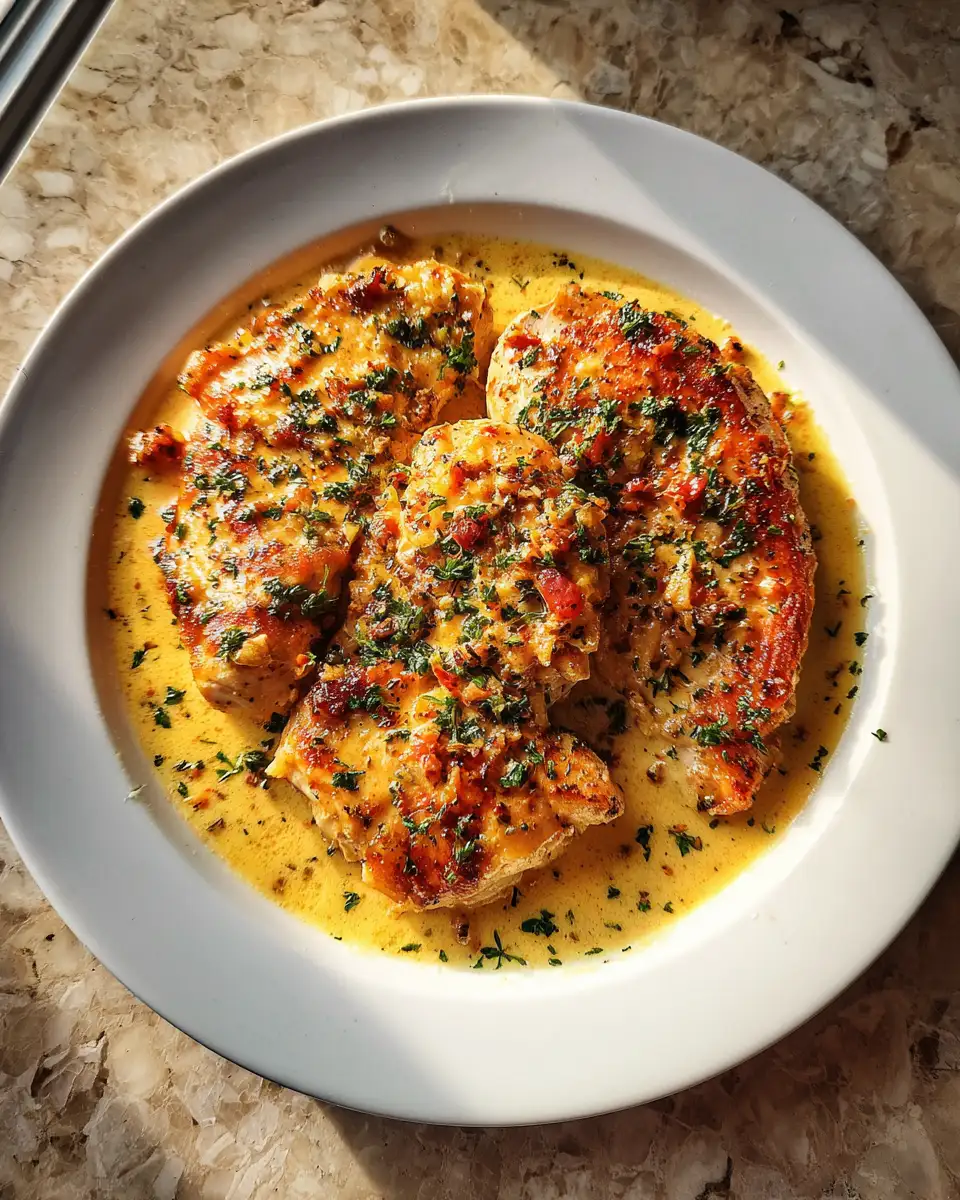 Sizzle into Flavor: Creamy Garlic Butter Chicken Skillet Perfection 6 Final dish - Sizzle into Flavor: Creamy Garlic Butter Chicken Skillet Perfection