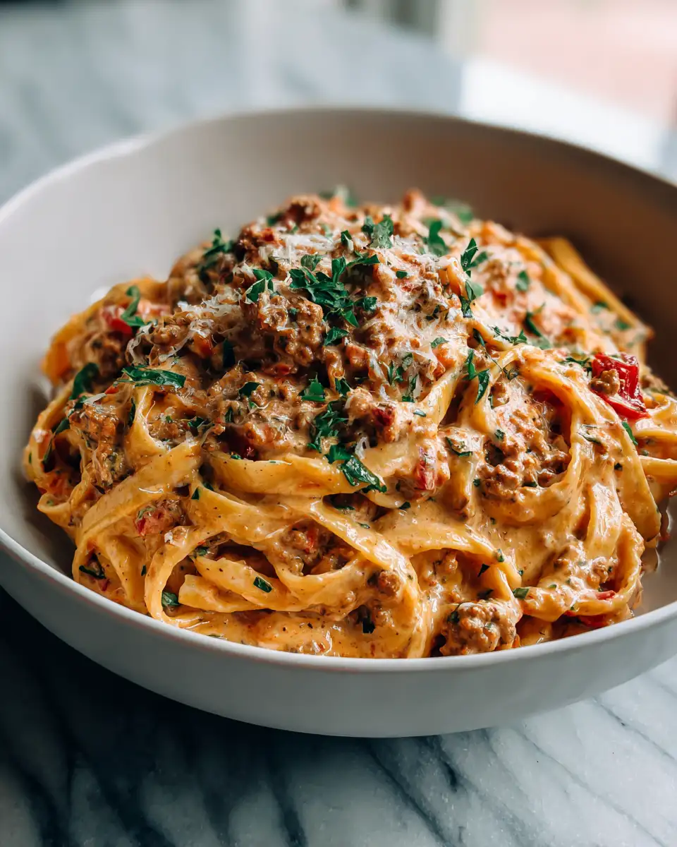 Ultimate Comfort: Creamy Ground Turkey Pasta Delight - Featured Image