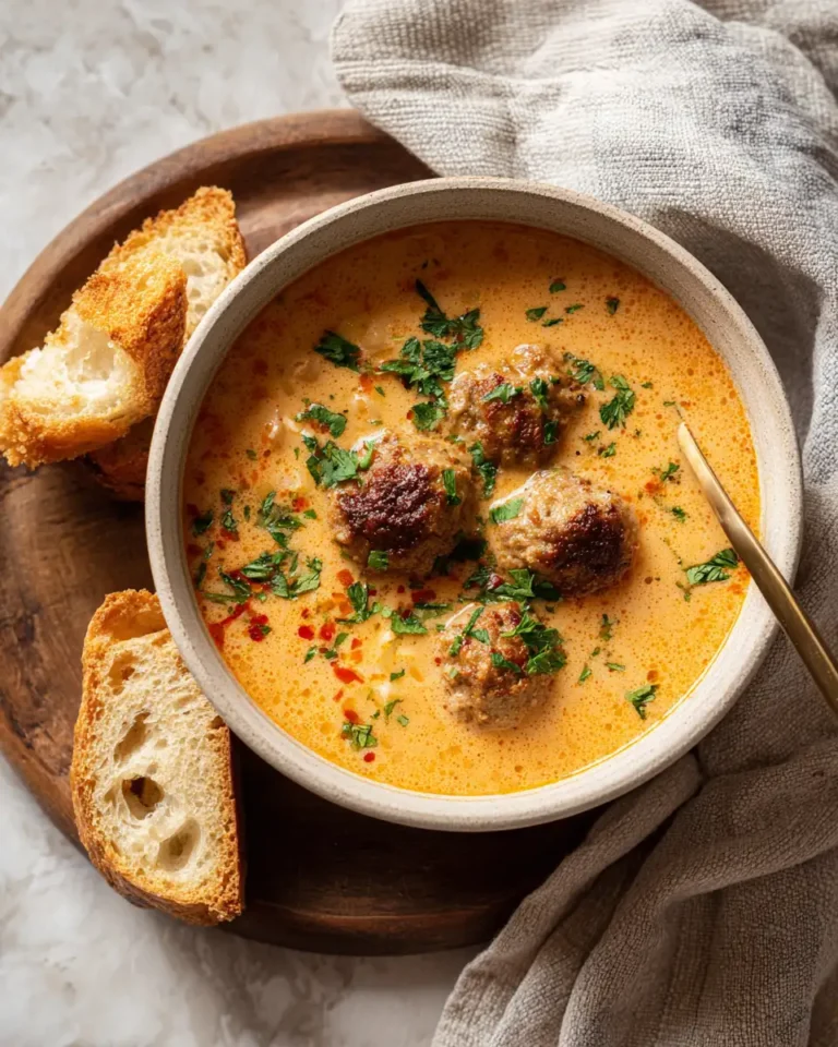 Warm Your Soul with Creamy Italian Meatball Soup Magic - Featured Image