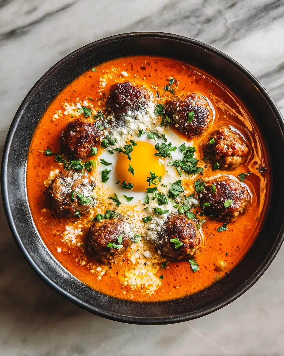 Warm Your Soul with Creamy Italian Meatball Soup Magic 6 Final dish - Warm Your Soul with Creamy Italian Meatball Soup Magic