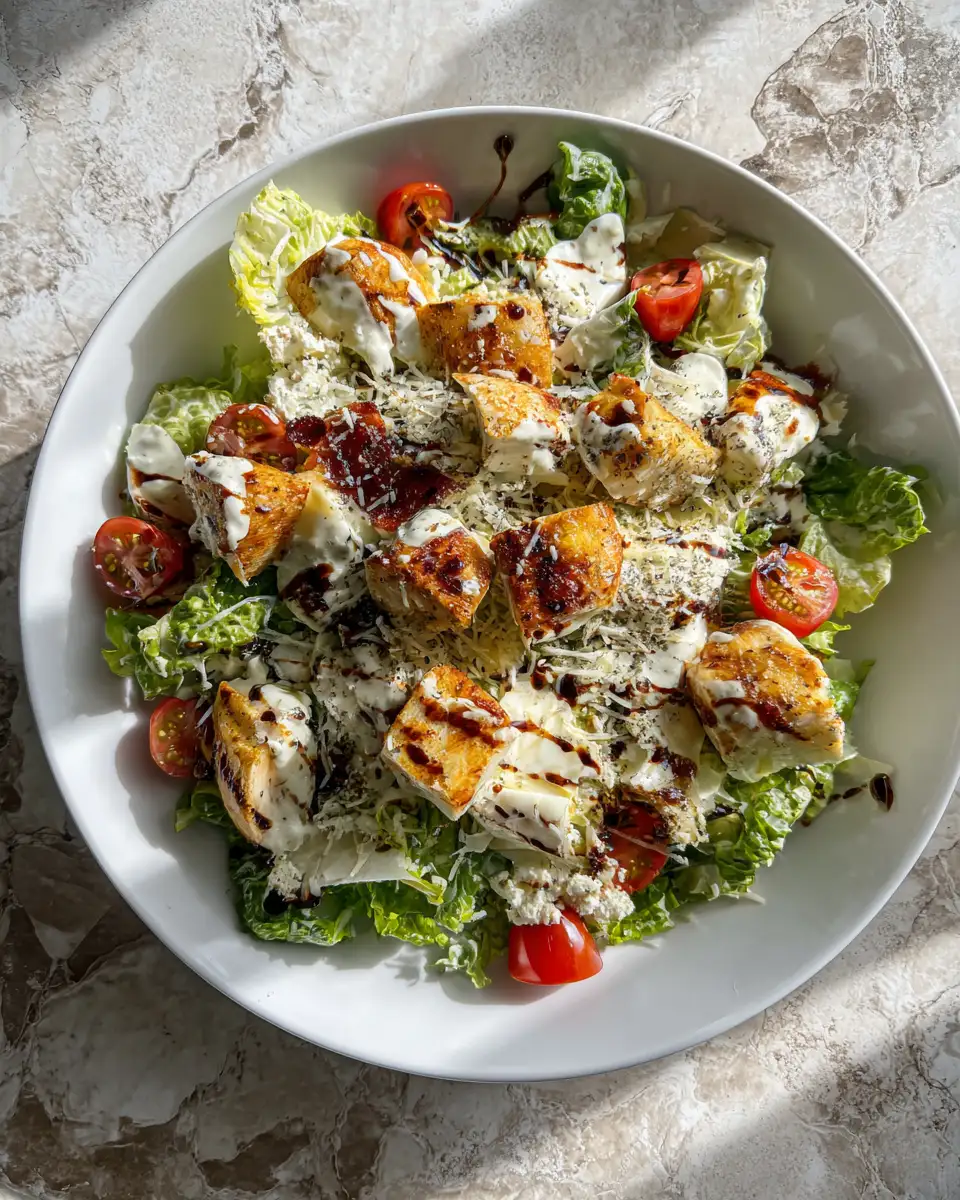 Final dish - Discover the Secret to Perfectly Creamy Italian Salad Dressing