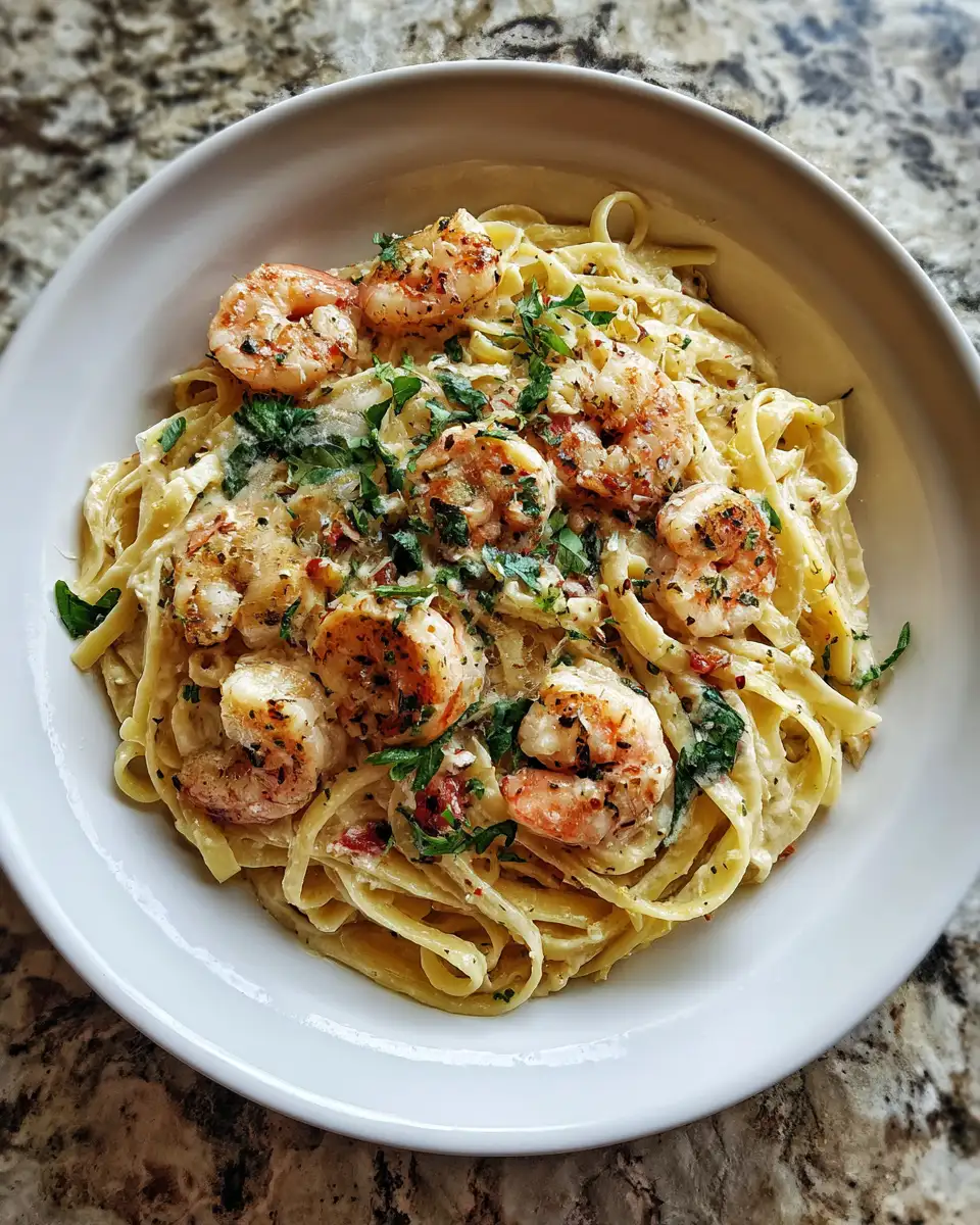 Final dish - Swoon-Worthy Creamy Marry Me Shrimp Pasta to Fall Head Over Heels For
