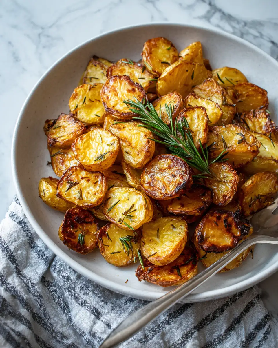 Velvety Bliss: Creamy Roasted Potatoes with Irresistibly Crispy Edges - Featured Image