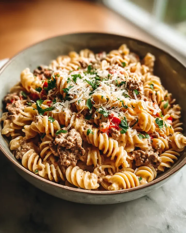 Indulge in the Ultimate Comfort: Creamy Rotel Pasta with Ground Beef - Featured Image