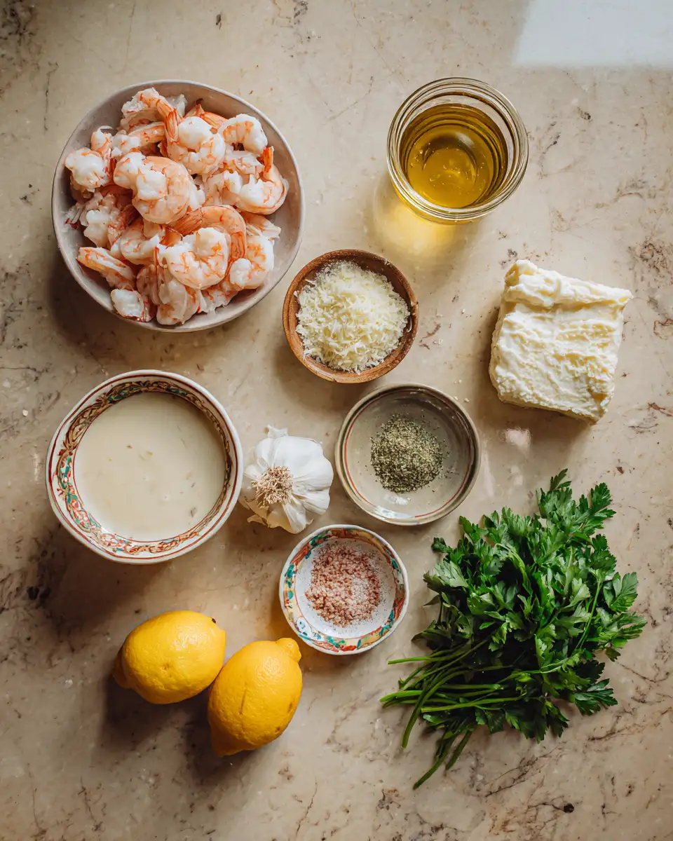 Indulge in a Dreamy Creamy Shrimp Dinner Tonight 4 Ingredients for Indulge in a Dreamy Creamy Shrimp Dinner Tonight