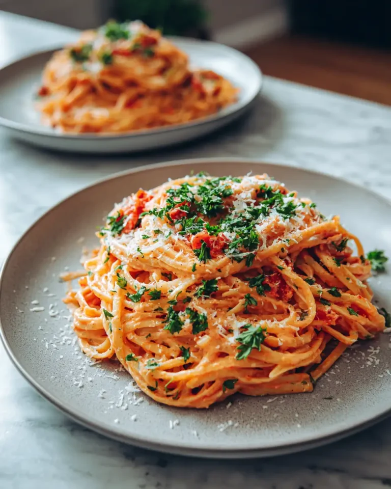 Indulge in the Ultimate Creamy Tomato Garlic Pasta Delight - Featured Image