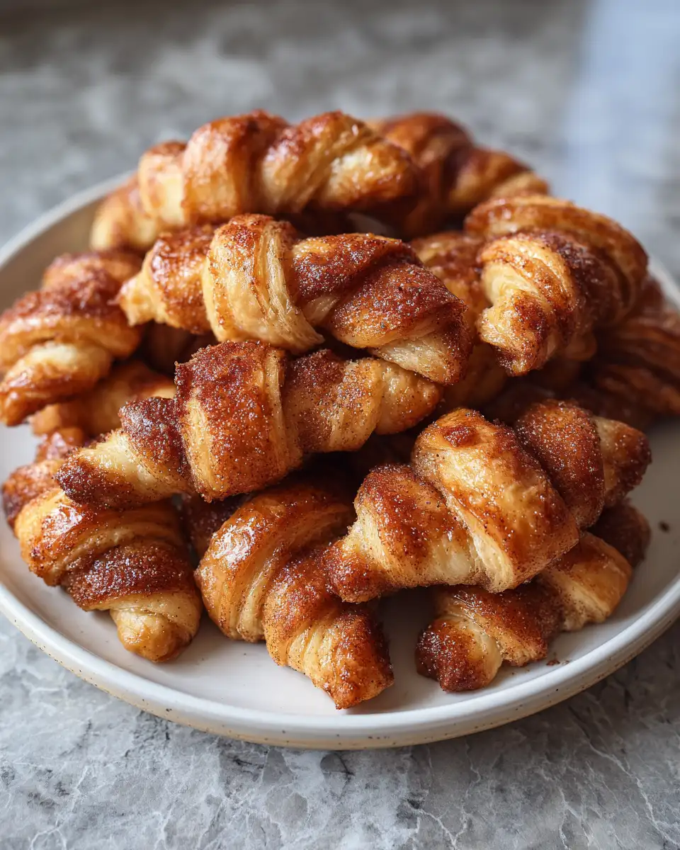 Irresistibly Delicious Crescent Roll Cinnamon Twists You Need to Try 6 Final dish - Irresistibly Delicious Crescent Roll Cinnamon Twists You Need to Try