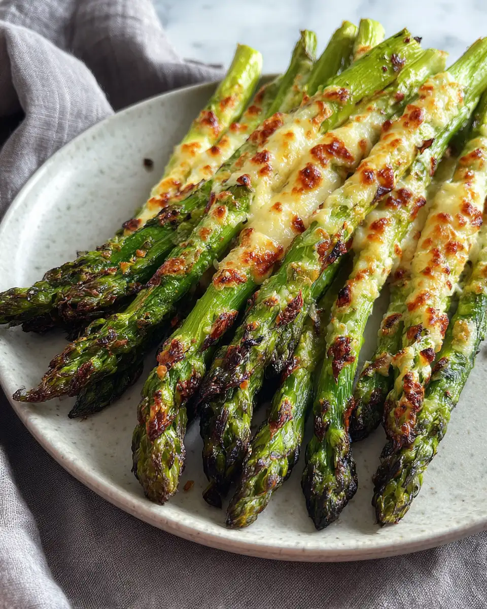 Unleash Flavor with Crispy Asparagus Asiago Spears - Featured Image