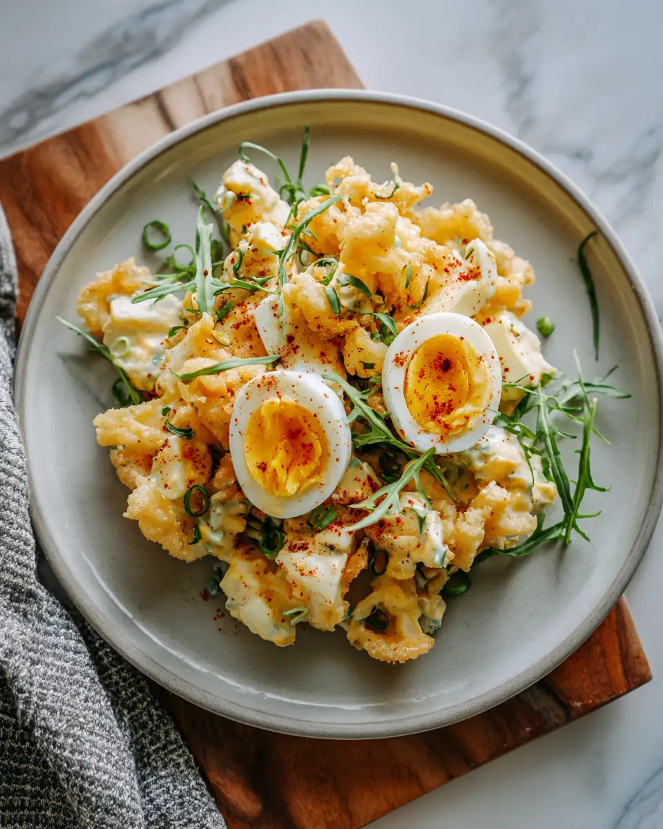 Crunch Your Way to Flavor Town with This Irresistible Crispy Egg Salad - Featured Image