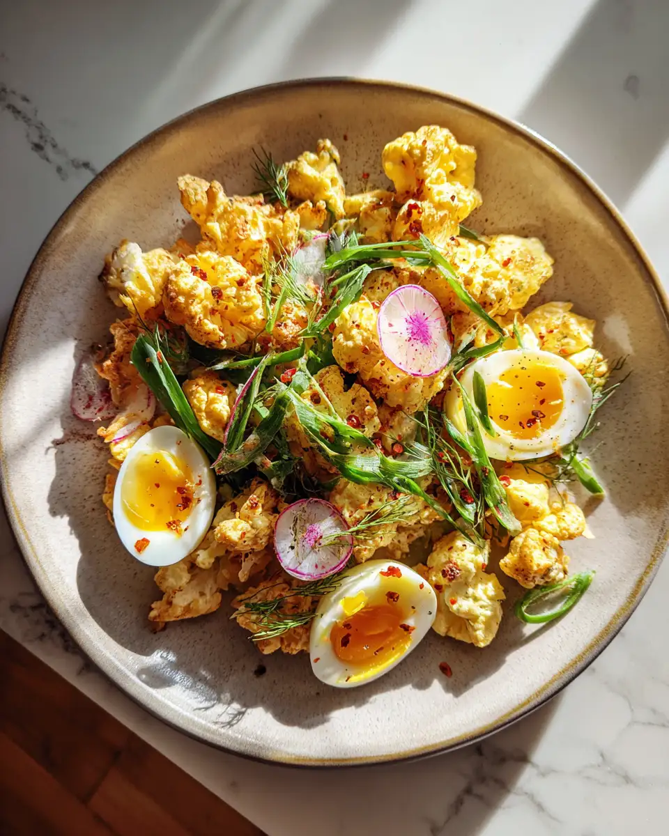 Final dish - Crunch Your Way to Flavor Town with This Irresistible Crispy Egg Salad