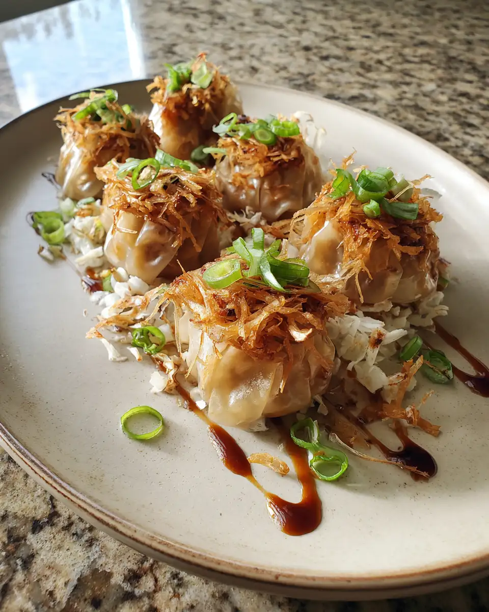Crispy Rice Paper Dumplings That Will Turn Your Dinner Into a Crunchy Delight 6 Final dish - Crispy Rice Paper Dumplings That Will Turn Your Dinner Into a Crunchy Delight
