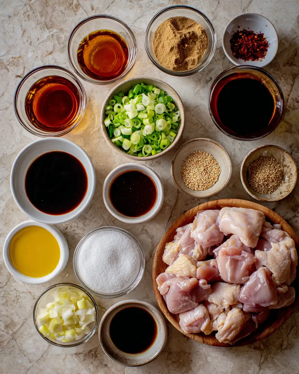 Ingredients for Savory Slow-Cooked Sensation: Discover the Magic of Crock Pot Bourbon Chicken