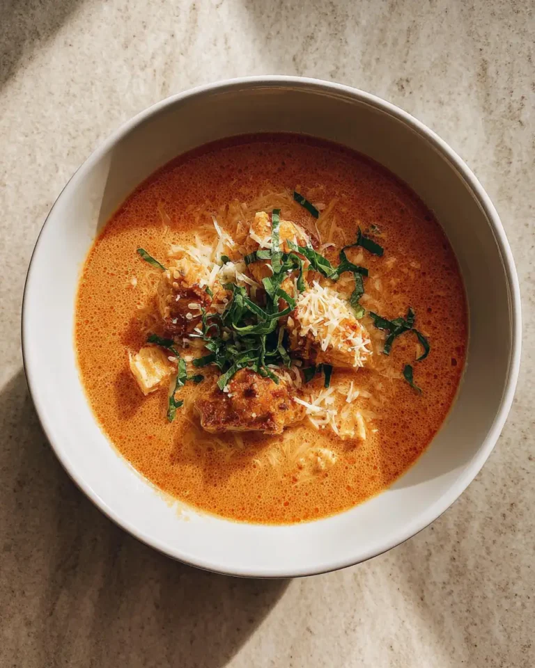 Comfort in a Bowl: Crock Pot Creamy Chicken Parmesan Soup Delight - Featured Image