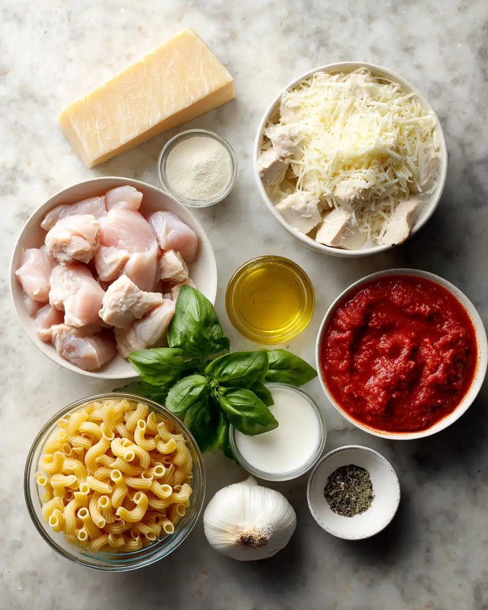 Comfort in a Bowl: Crock Pot Creamy Chicken Parmesan Soup Delight 4 Ingredients for Comfort in a Bowl: Crock Pot Creamy Chicken Parmesan Soup Delight