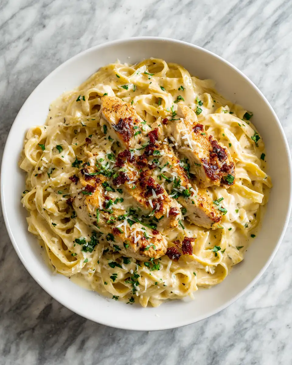 Crockpot Chicken Alfredo: Effortless Creamy Indulgence for Busy Nights 6 Final dish - Crockpot Chicken Alfredo: Effortless Creamy Indulgence for Busy Nights