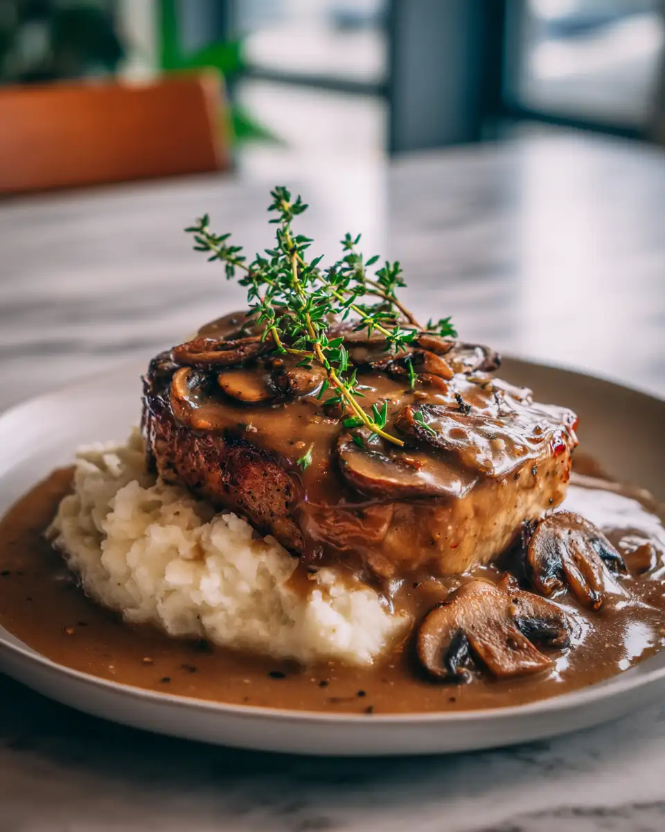 Final dish - Crockpot Chicken and Gravy: Comfort Food Made Easy