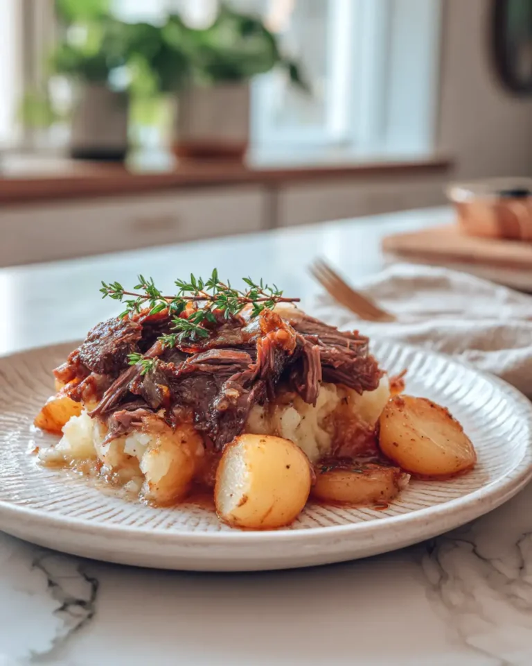 Savor the Flavor: Irresistible Crockpot Loaded Steak and Potato Bake - Featured Image