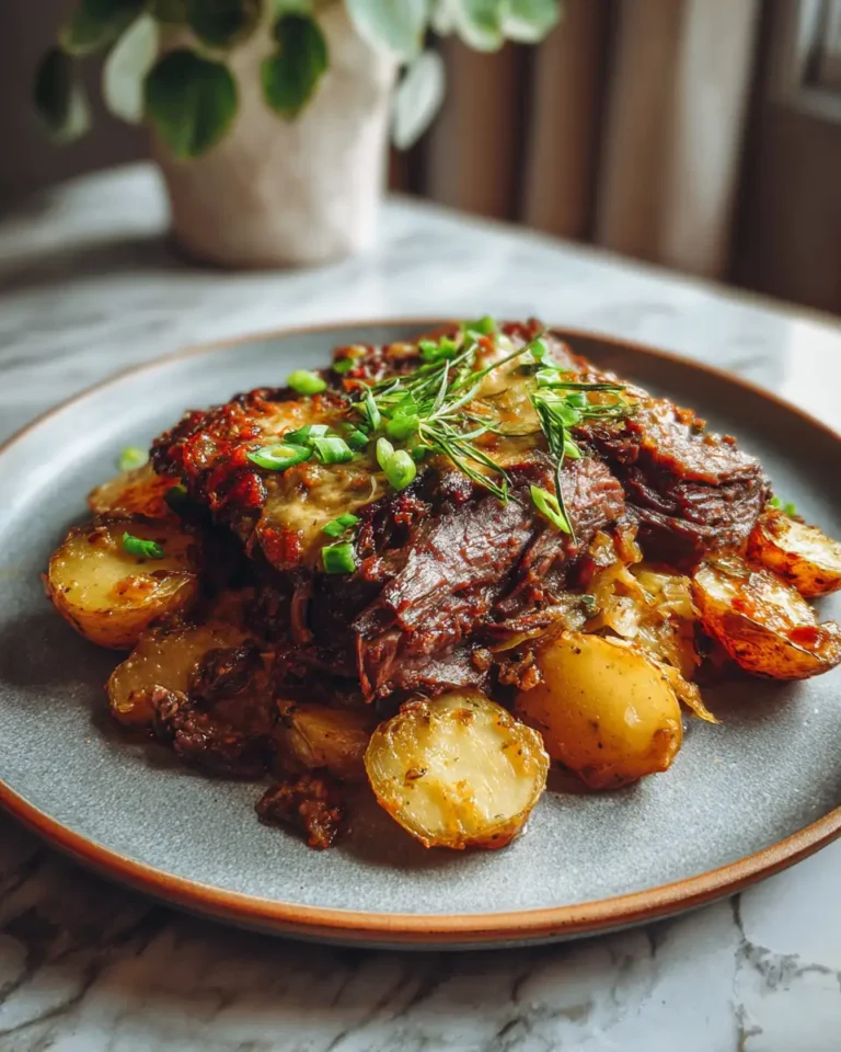 Ultimate Comfort: Crockpot Loaded Steak and Potato Bake Extravaganza - Featured Image