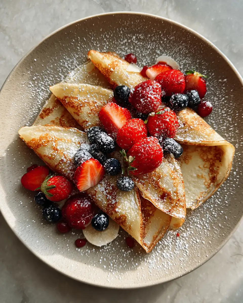 Final dish - Irresistibly Delicious Crepes Recipe You Need to Try
