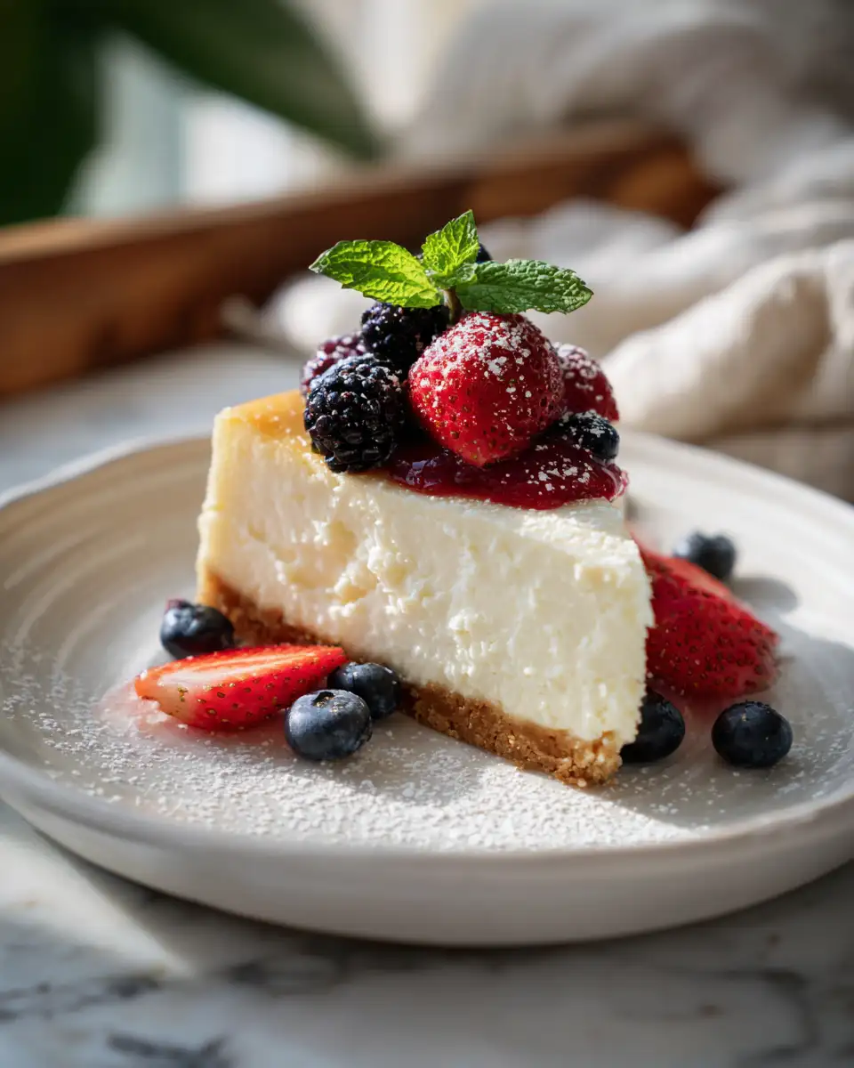 Effortless Indulgence: The Ultimate Easy Cheesecake Recipe - Featured Image