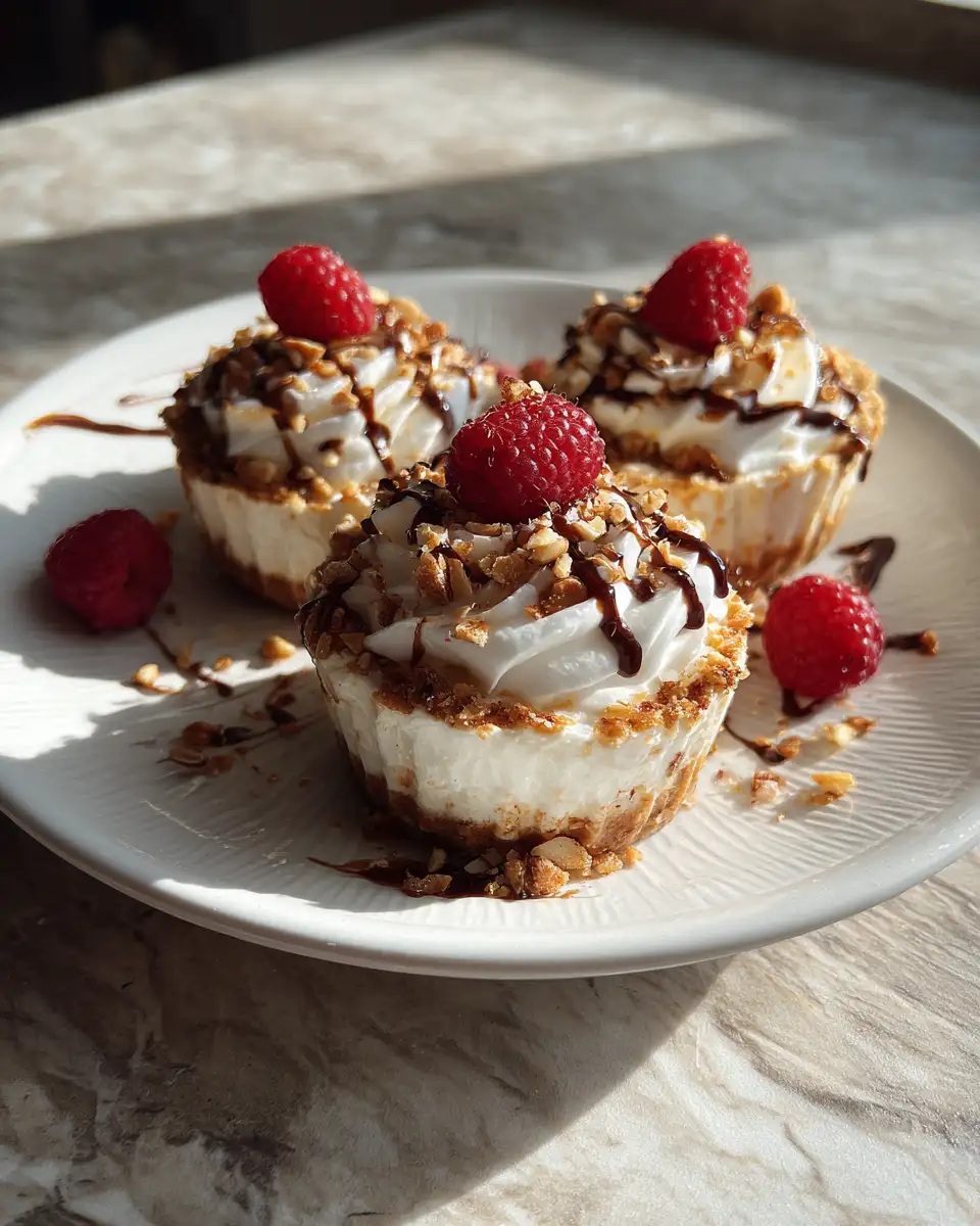 Final dish - Whip Up Delight with Easy No Bake Cheesecake Cups