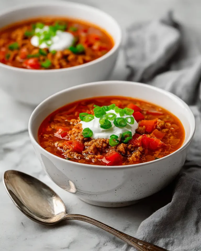 Cozy Up with This Easy Stuffed Pepper Soup Recipe - Featured Image