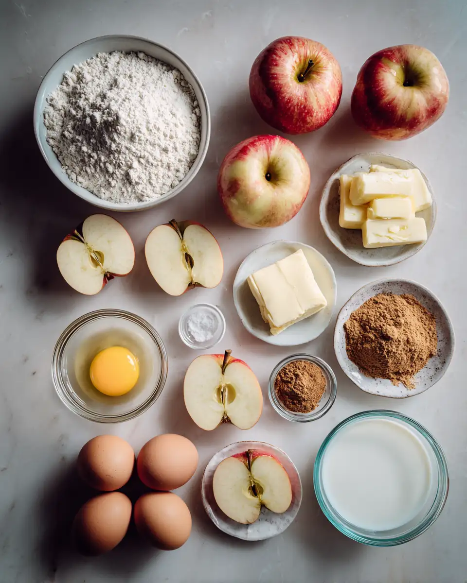 Ingredients for Irresistibly Flaky Apple Pie Bars That Will Steal the Show