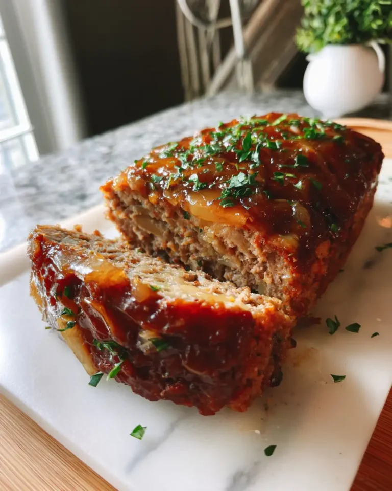 Savory Twist: Discover the Ultimate French Onion Meatloaf Recipe - Featured Image