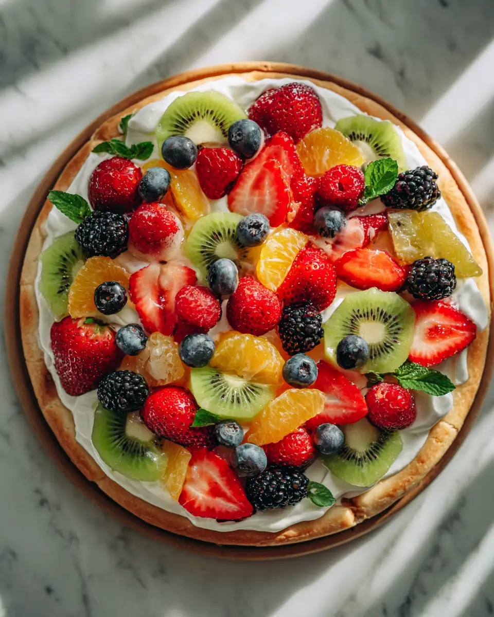Tantalize Your Taste Buds with the Ultimate Fruit Pizza Summer Dessert - Featured Image